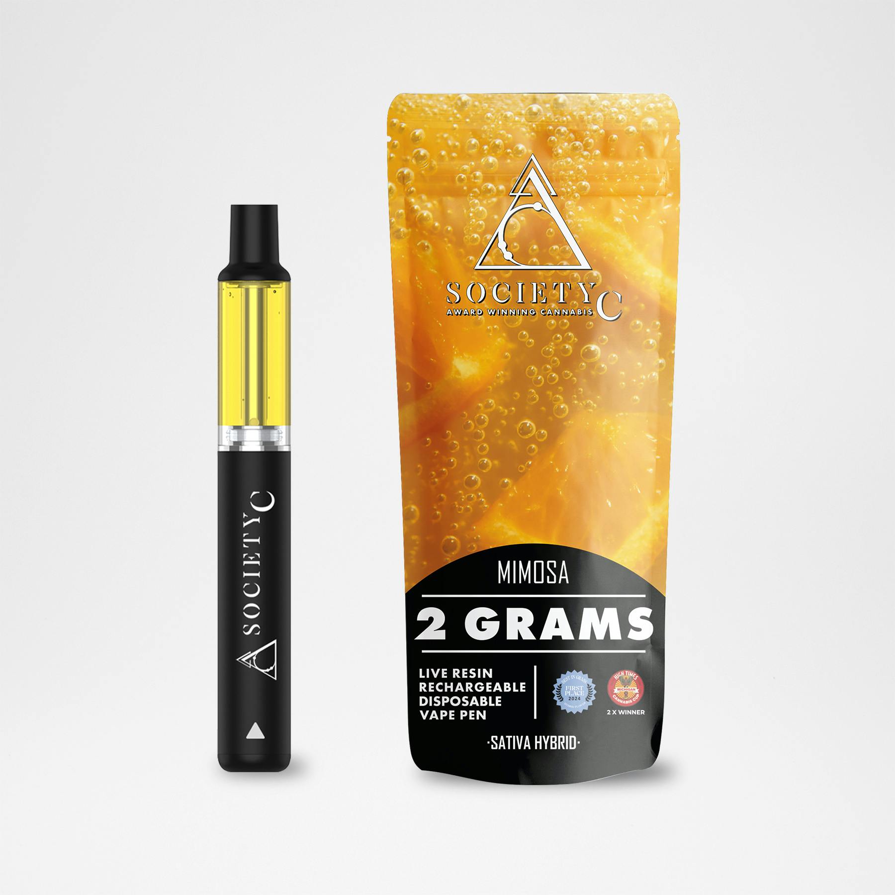 Society C | Mimosa | Live Resin Disposable | 2g