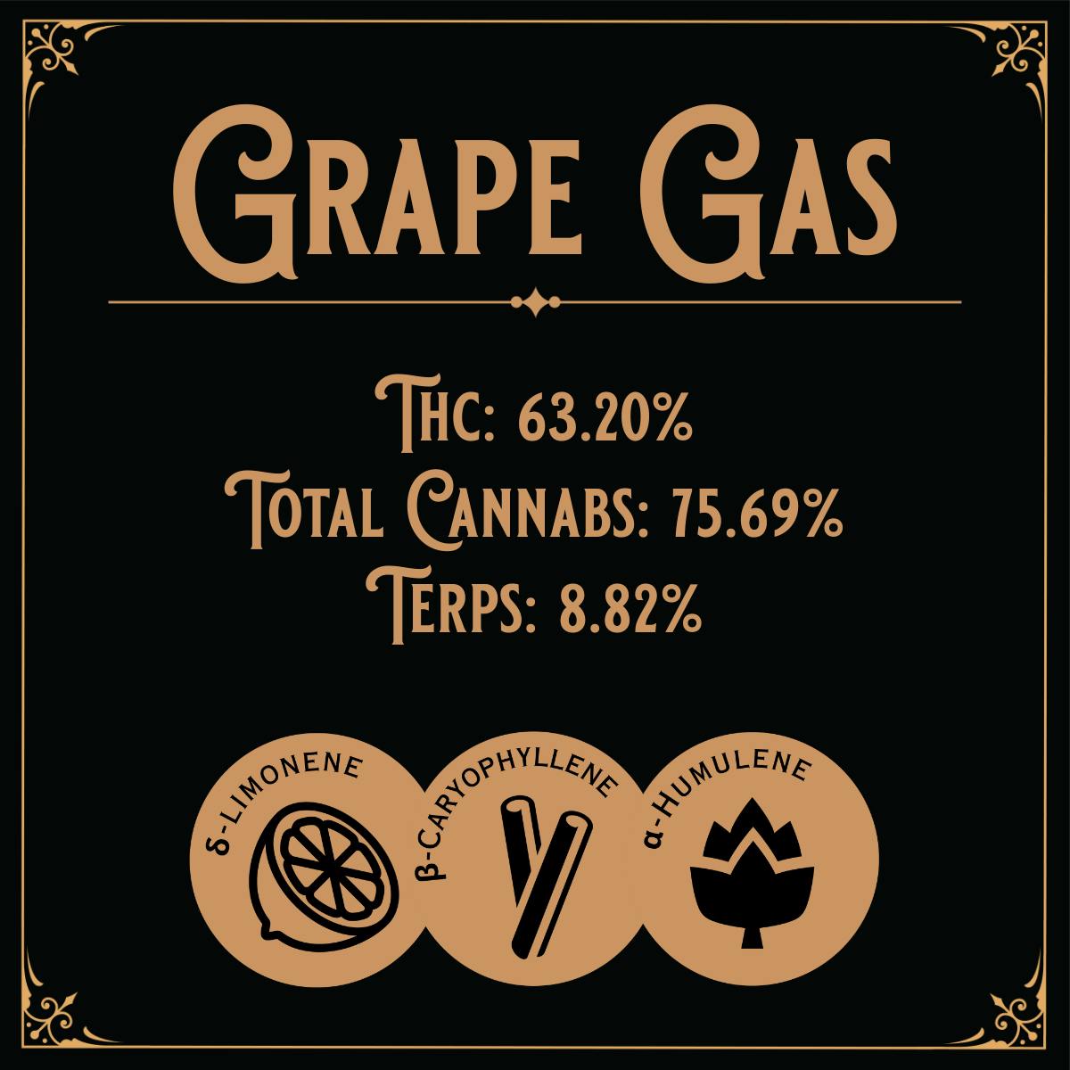 Old School Hash: Grape Gas - 1g Temple Ball - Old School Hash Co.