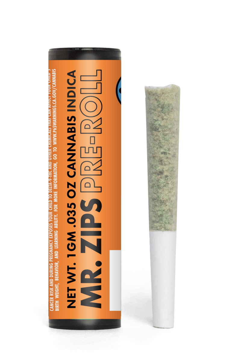 MR. ZIPS | Sunshine Punch | Sativa | Pre-Roll | Single 1g - MR. ZIPS