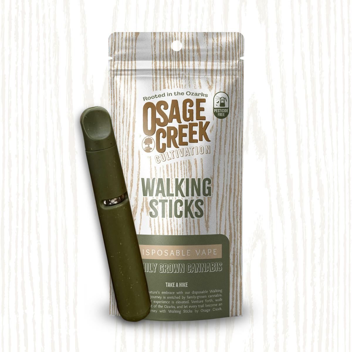 Osage Creek Cultivation Brand Disposable Vape Pens