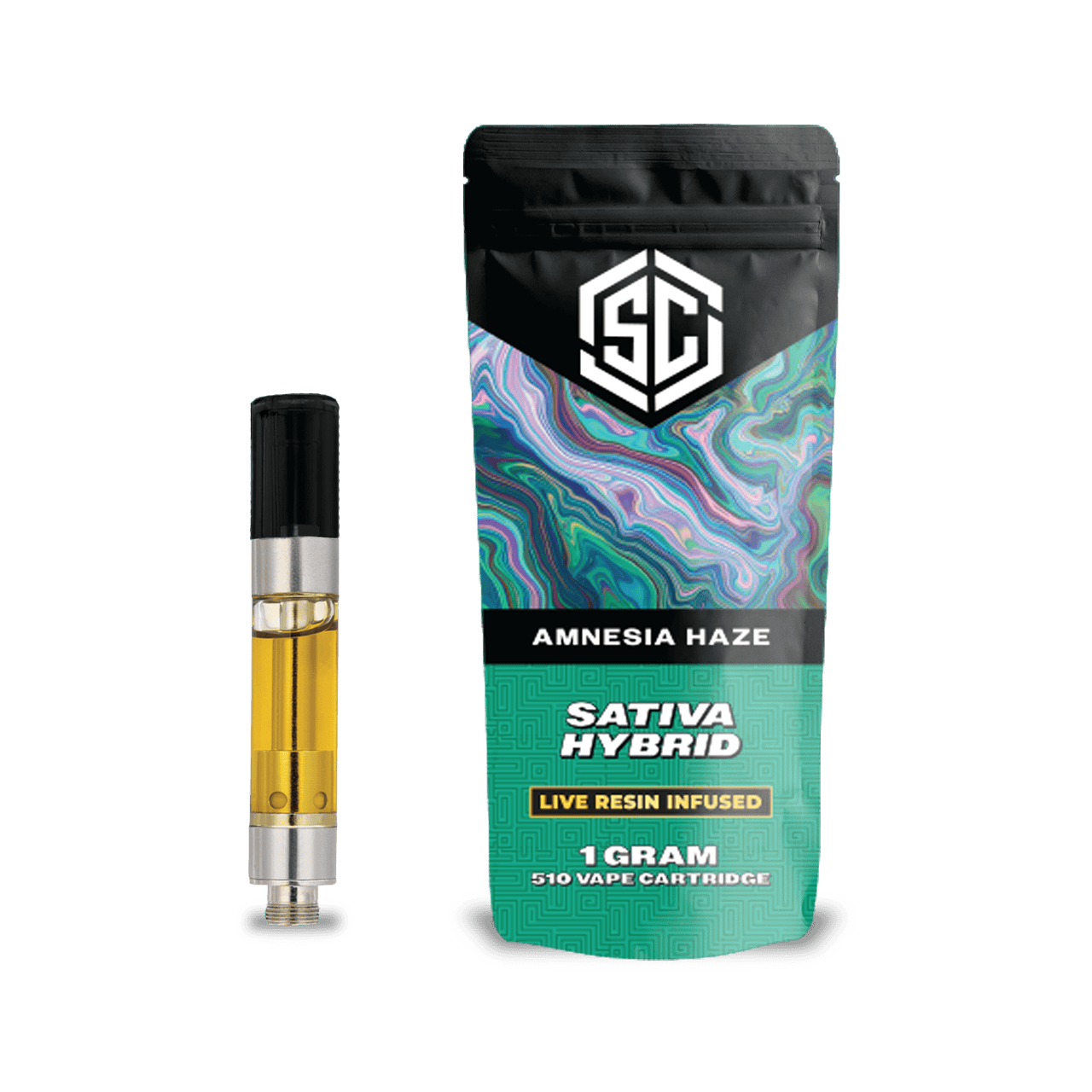 Society C | Live Resin Cartridge | Amnesia Haze | 1g - Society C