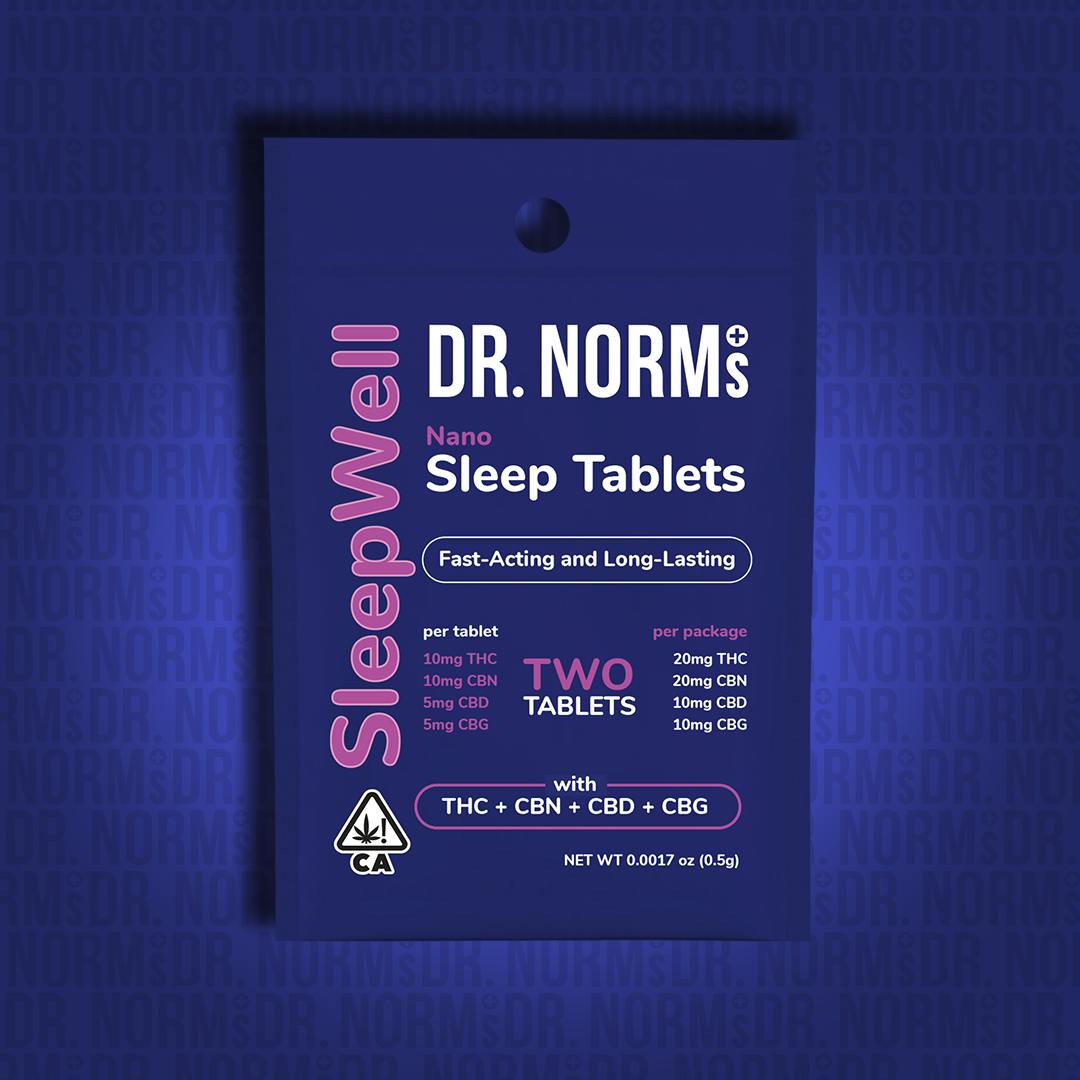 VOLUMES VIA & no sleep 2枚セット SleepWell Sleep Tablets 2 Pack - Dr. Norm's