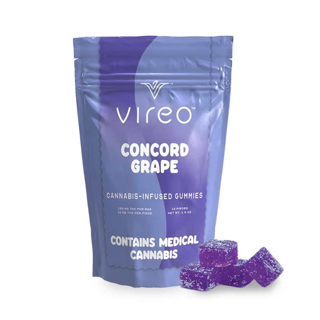 Vireo | Concord Grape | 10mg Gummies | 10pk - Vireo