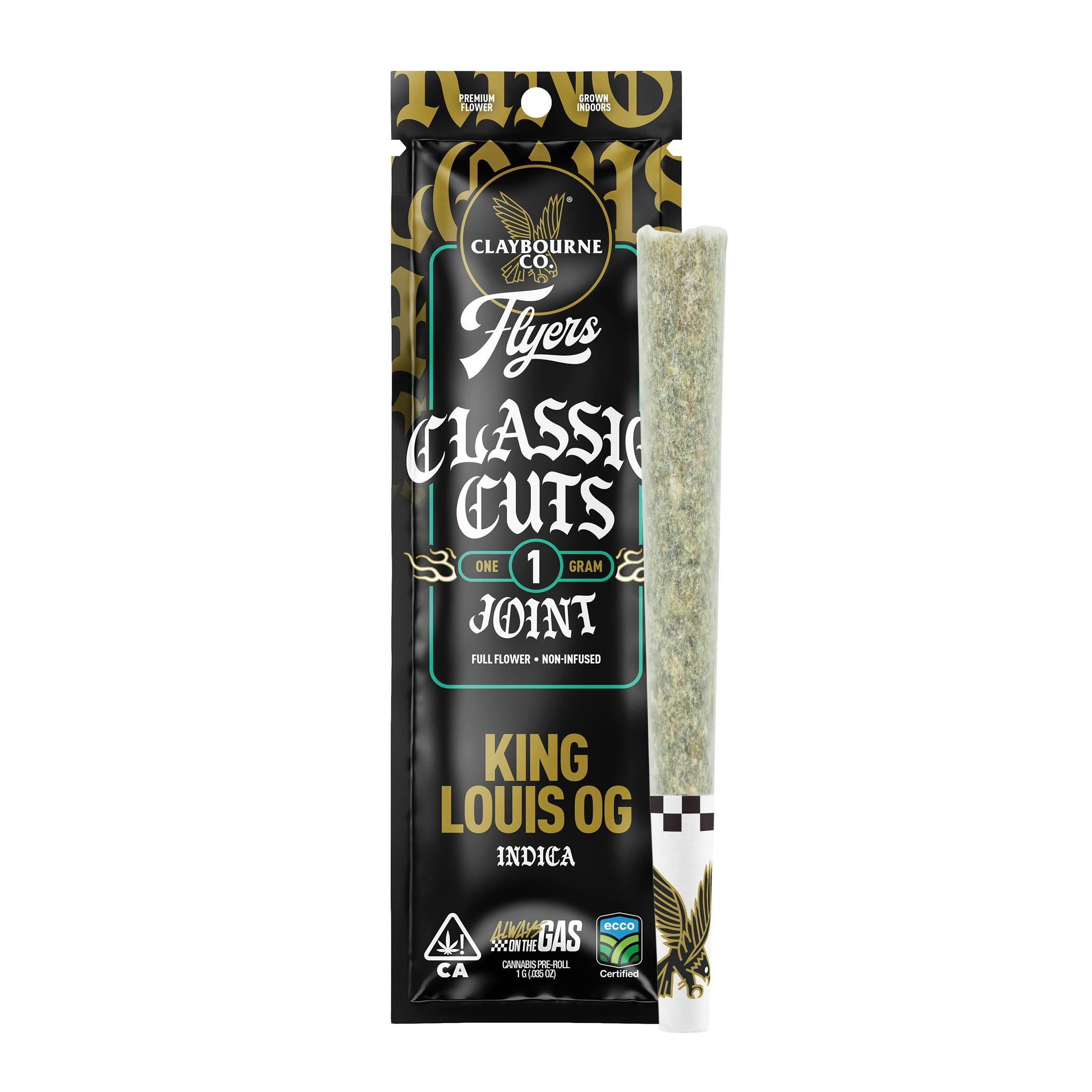 King Louis OG (1g) - Classic Cuts Flyers - Claybourne Co.