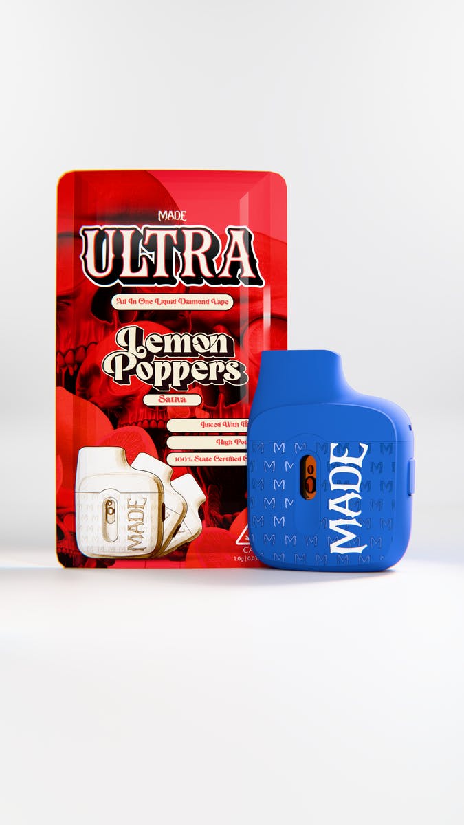 MADE | ULTRA | Lemon Poppers | Disposable | 1g - MADE