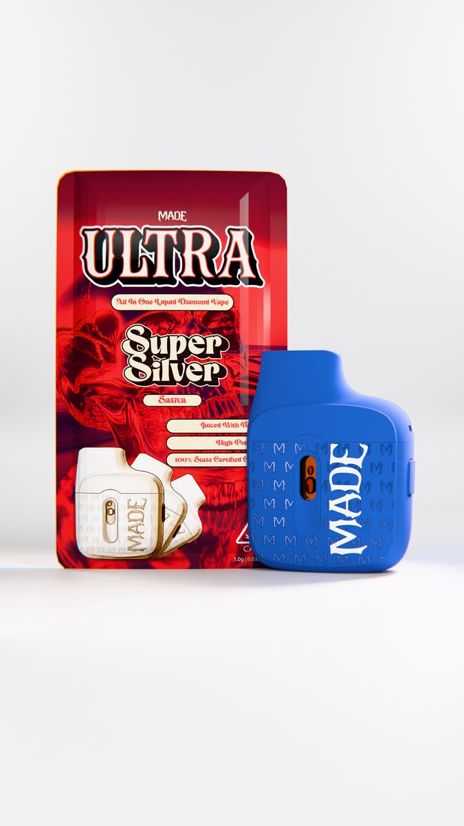 MADE | ULTRA | Super Silver | Disposable | 1g