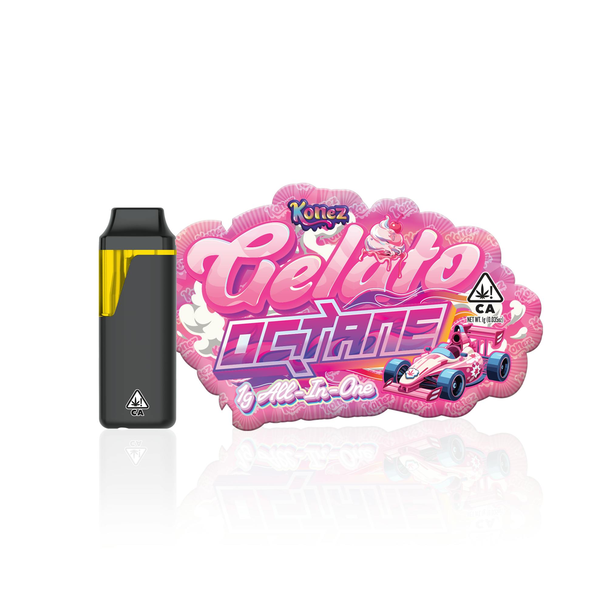 1/7　juanjuan　電子エンジェル Gelato Octane - AIO Vape - 1g - Konez