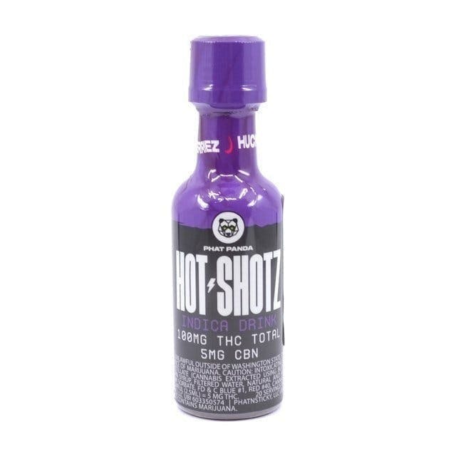 Hot Shotz | Huckleberry | Non-Carbonated | 100mg | 2oz - Hot Shotz
