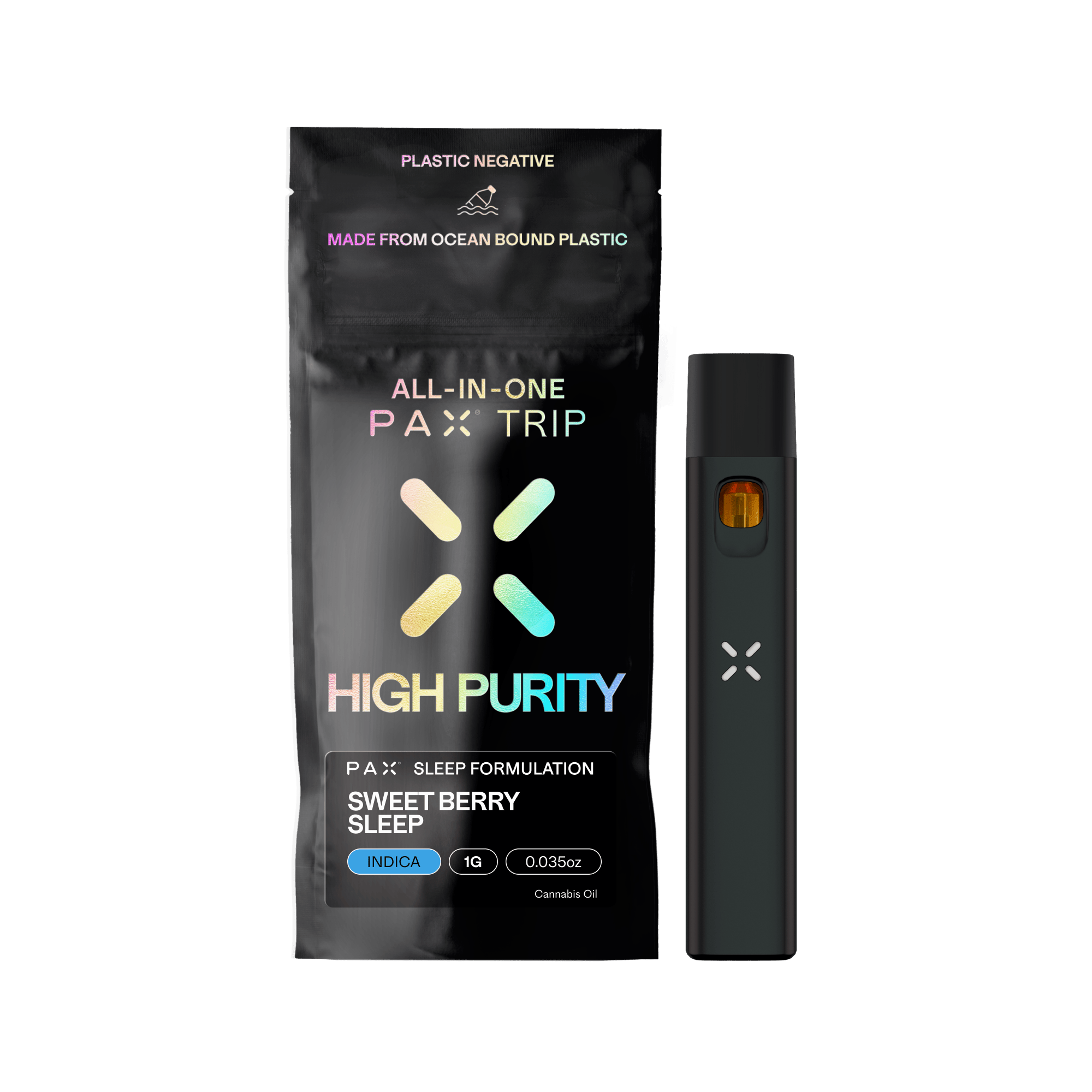 High Purity | Sweet Berry Sleep 1g AIO - PAX High Purity | Sweet Berry Sleep 1g AIO - PAX