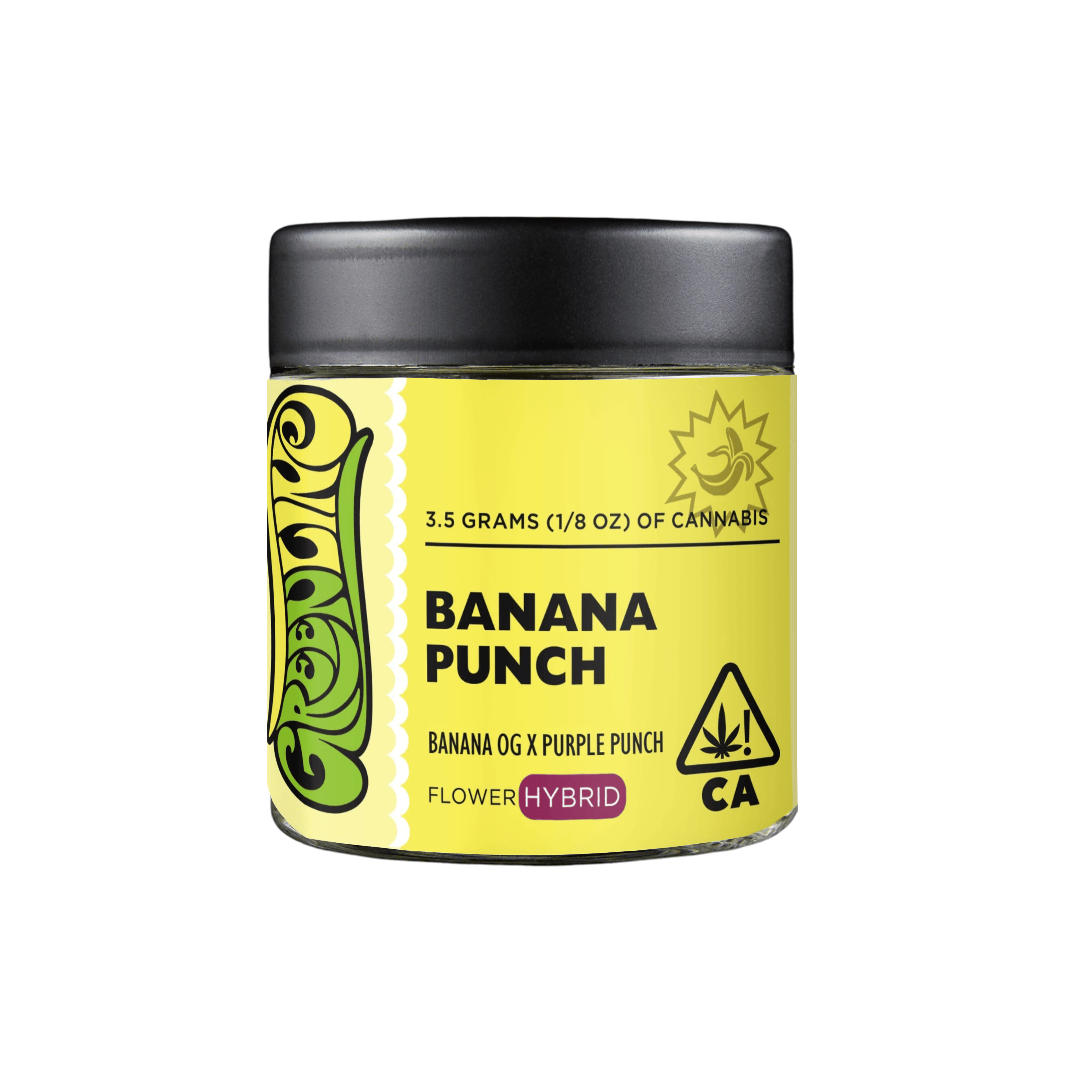 Banana Punch - 1/8 oz - Indoor - Hybrid - 3.5g - Greenline