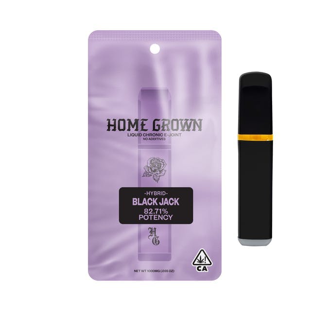 Home Grown | Black Jack | Cured Resin AIO Disposable | 1g