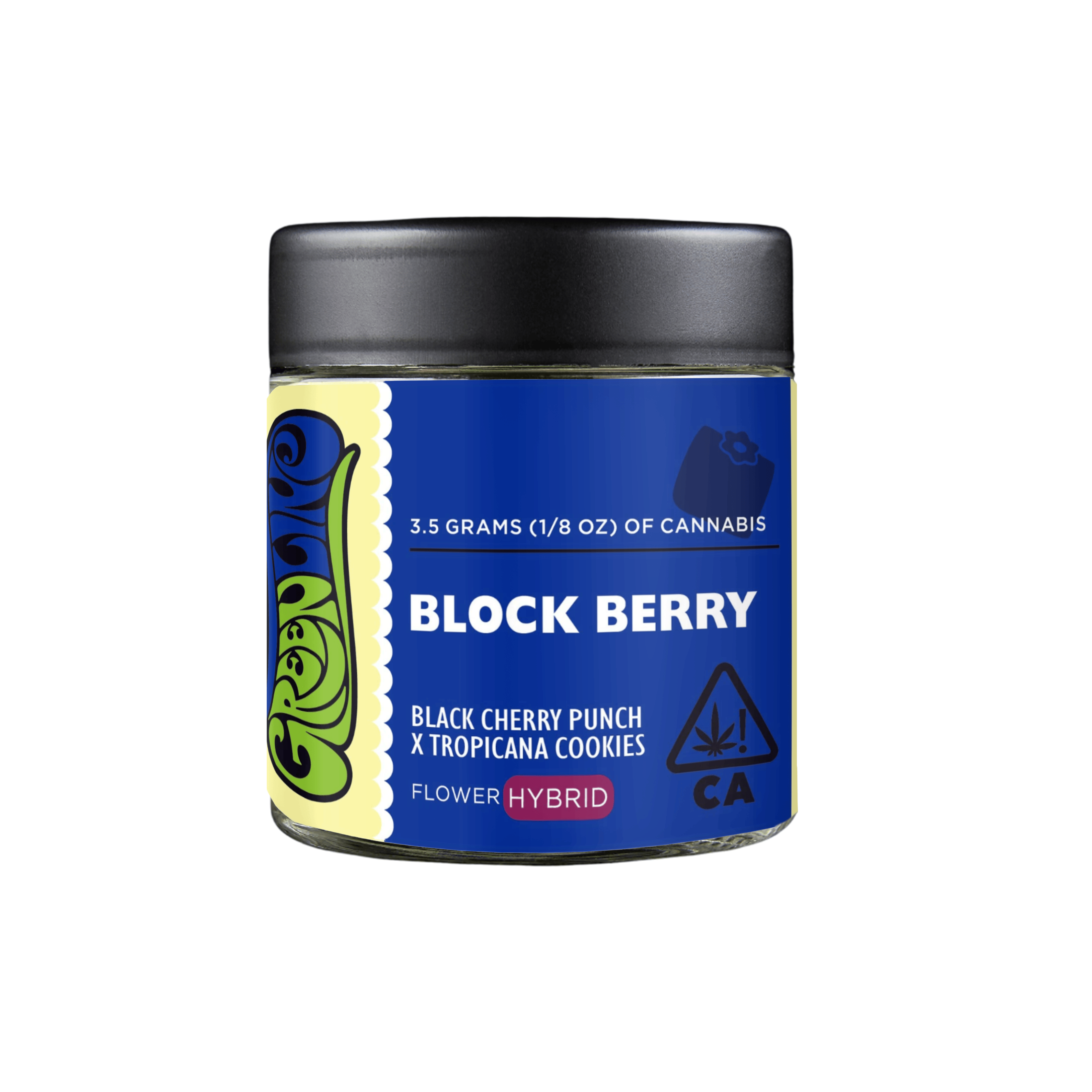 Block Berry - 1/8 oz - Indoor - Hybrid - 3.5g - Greenline