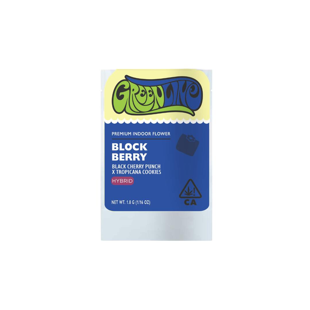 Block Berry - 1/16 oz - Indoor - Hybrid - 1.8g - Greenline