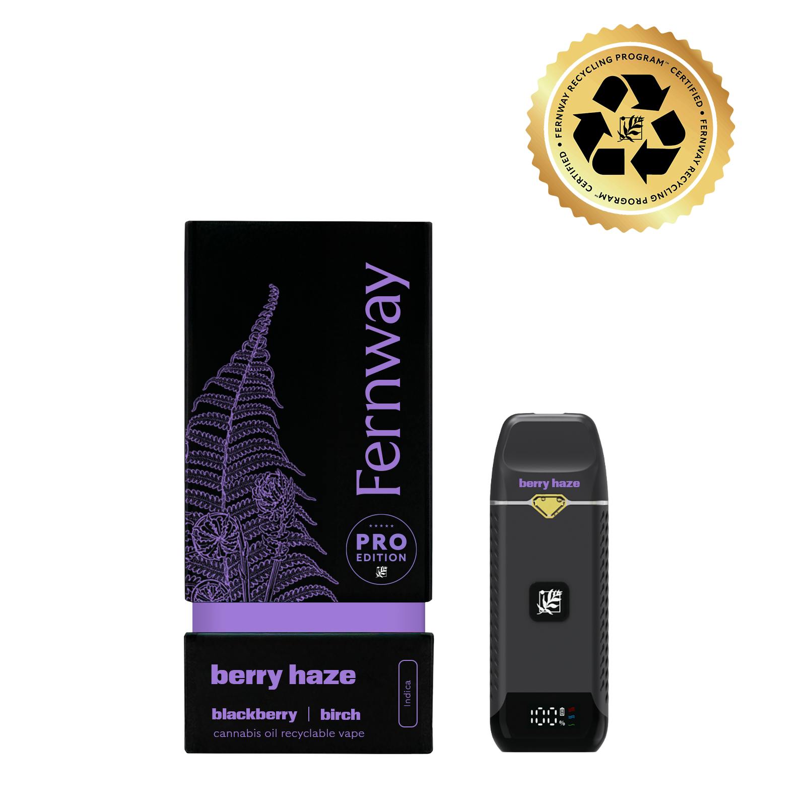 Berry Haze | Flavor Line | All-In-One Traveler PRO | 0.5g - Fernway