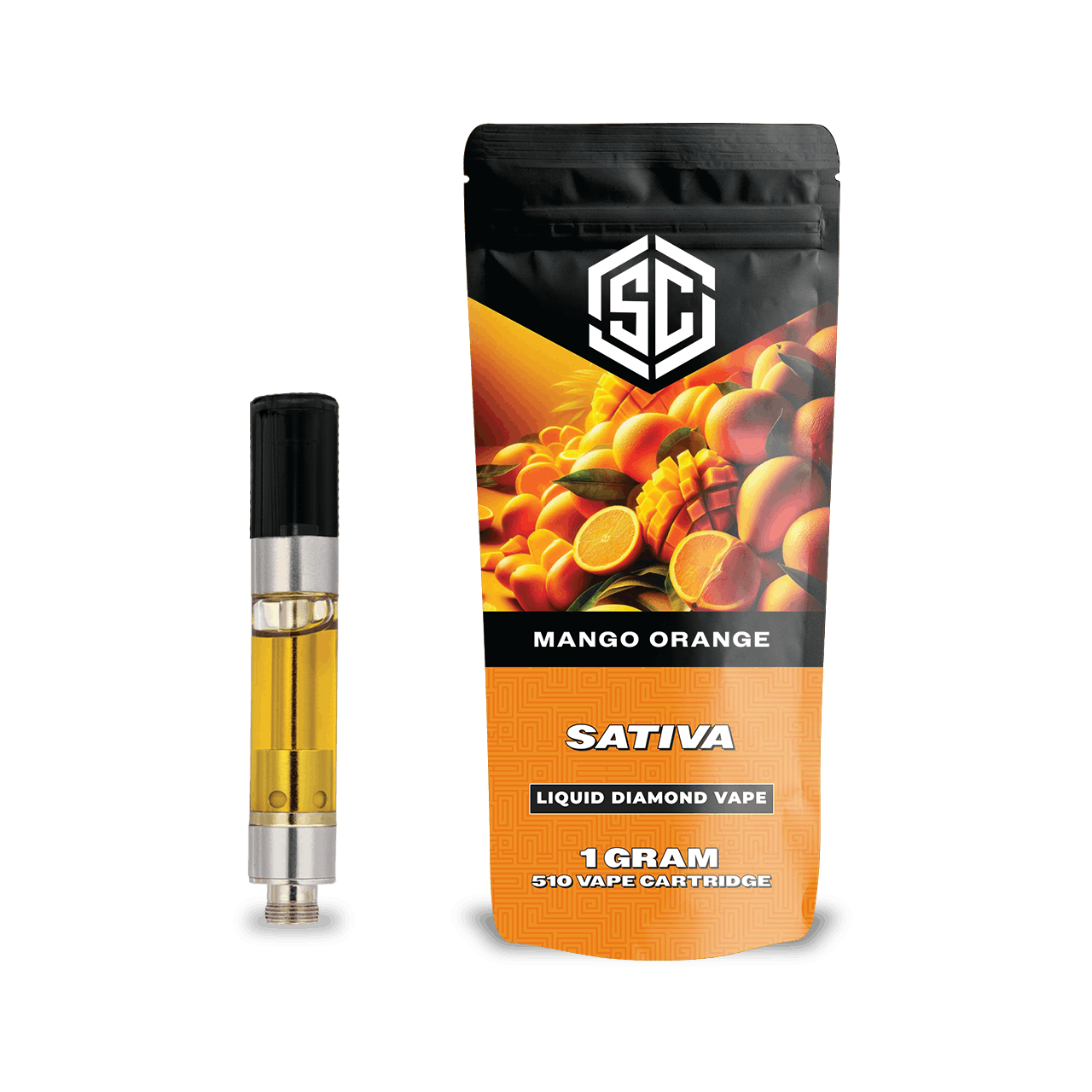 c-liquid vape Society C | Mango Orange | Liquid Diamond Disposable | 2g