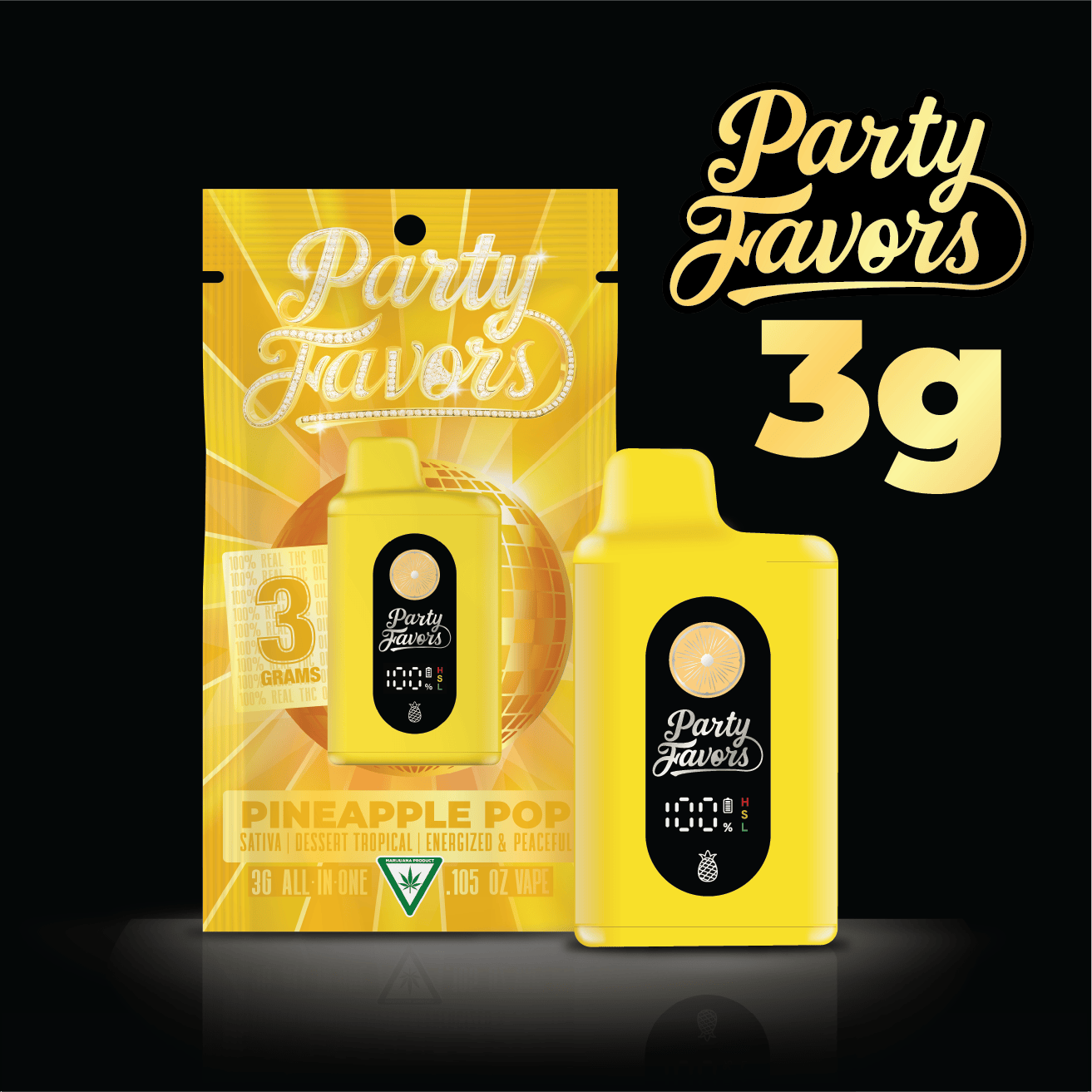 3g disposable thc vape PARTY FAVORS – Raspberry Lemonade | All-in-One Distillate Vape - 3g for  Sale in Menominee, MI main image 0