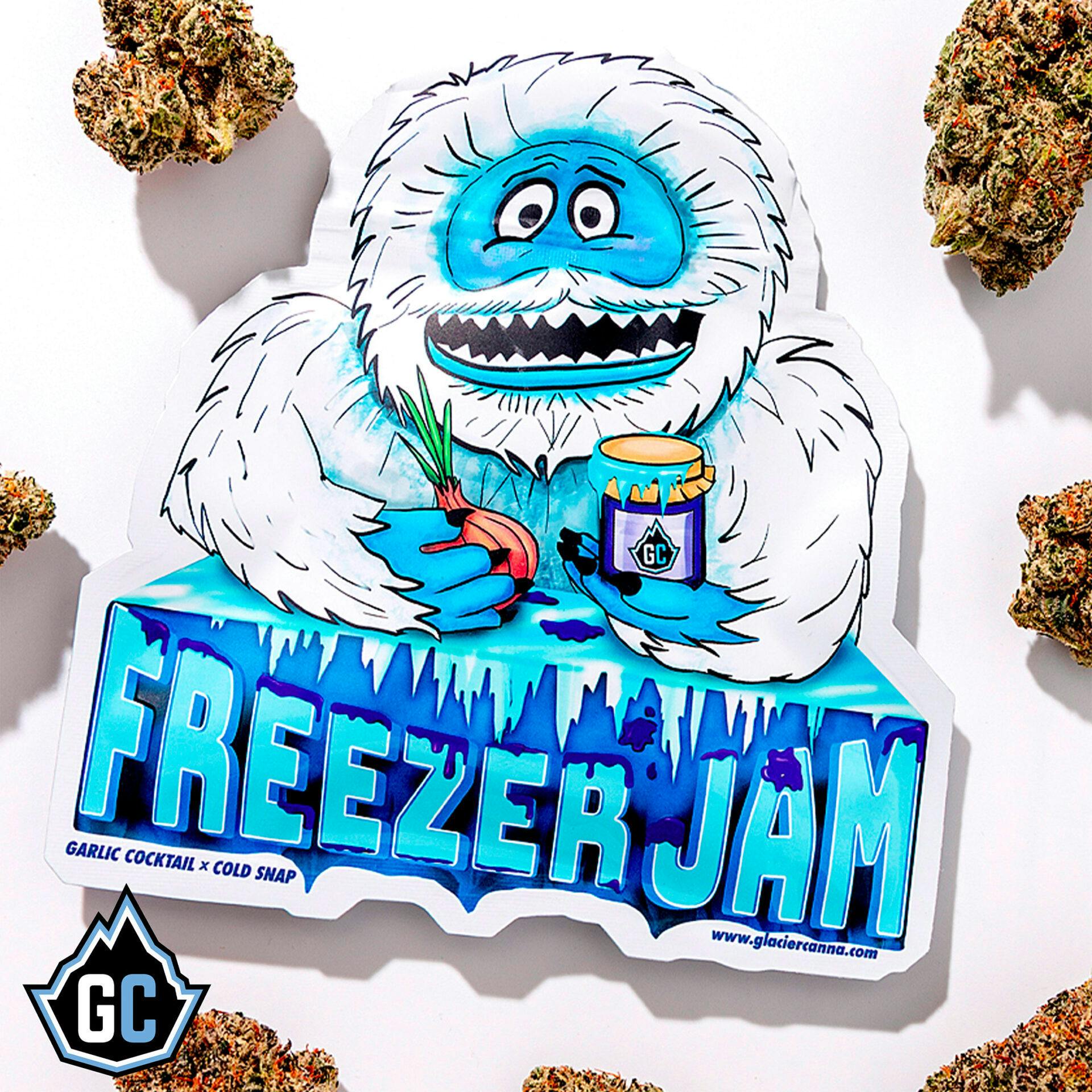 Glacier Cannabis | Freezer Jam | Prepacked Flower | 3.5g - Glacier