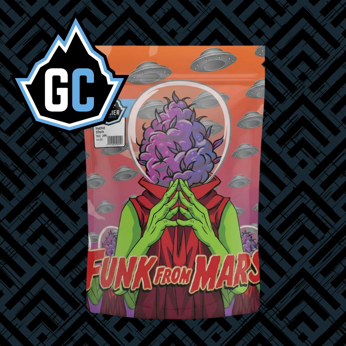 Glacier Cannabis | Funk From Mars | Prepacked Flower | 3.5g