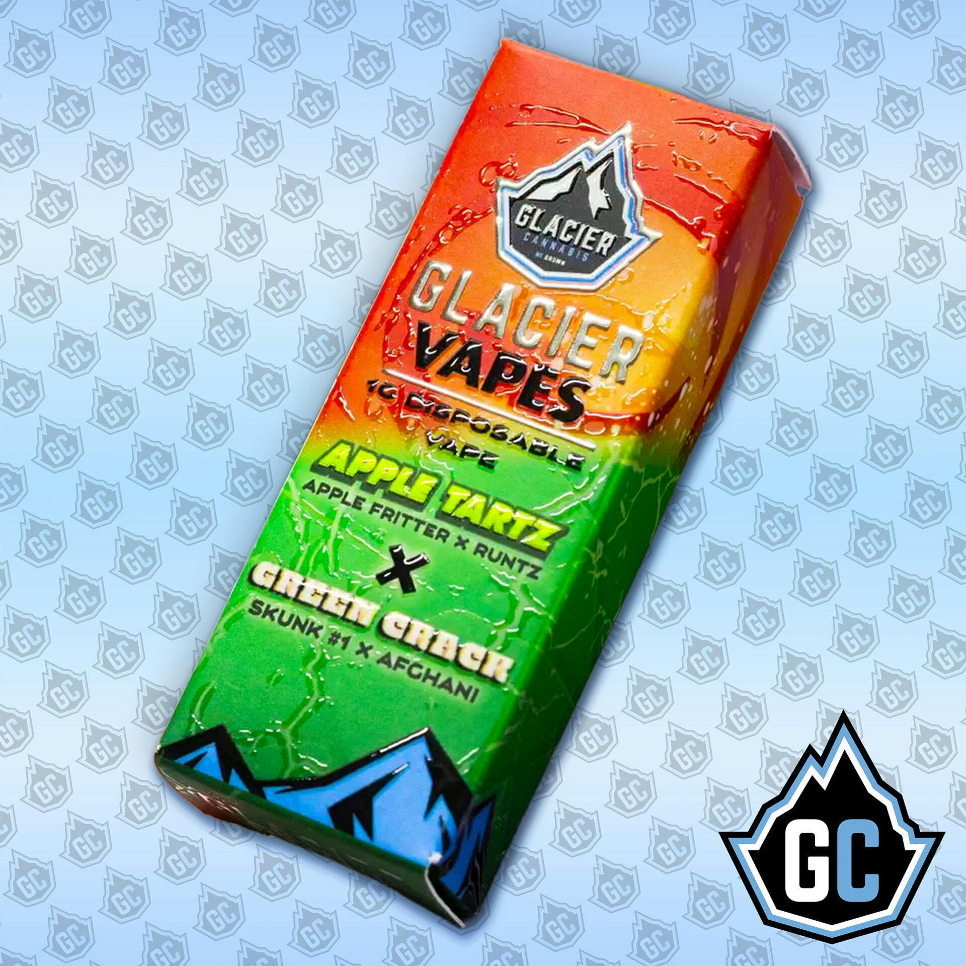 Glacier Cannabis | Blue Dream x Green Crack | Live Rosin Disposable | 0.5g 