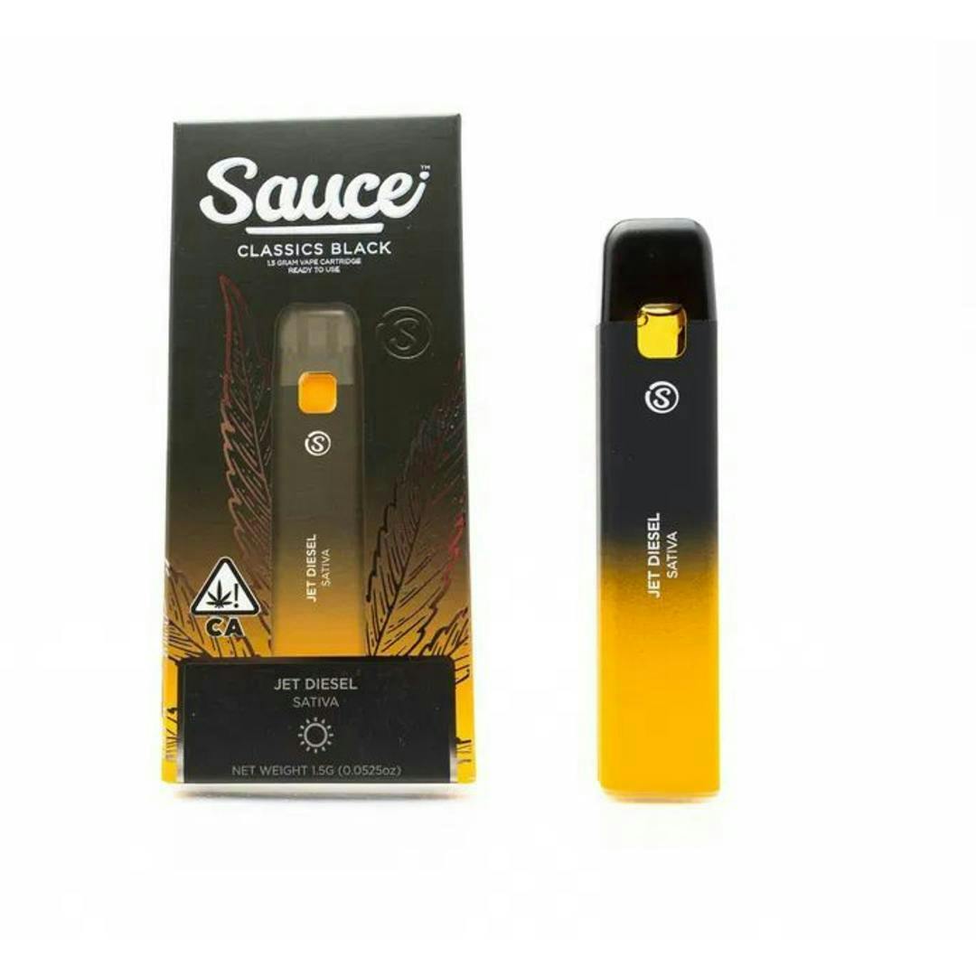 Sauce | Classics Black | Jet Diesel | Disposable | 1.5g