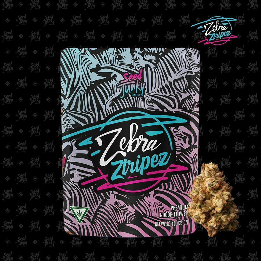 ジュピカ Seed Junky | Zebra Ztripez | Big Buds | 3.5g - Seed Junky