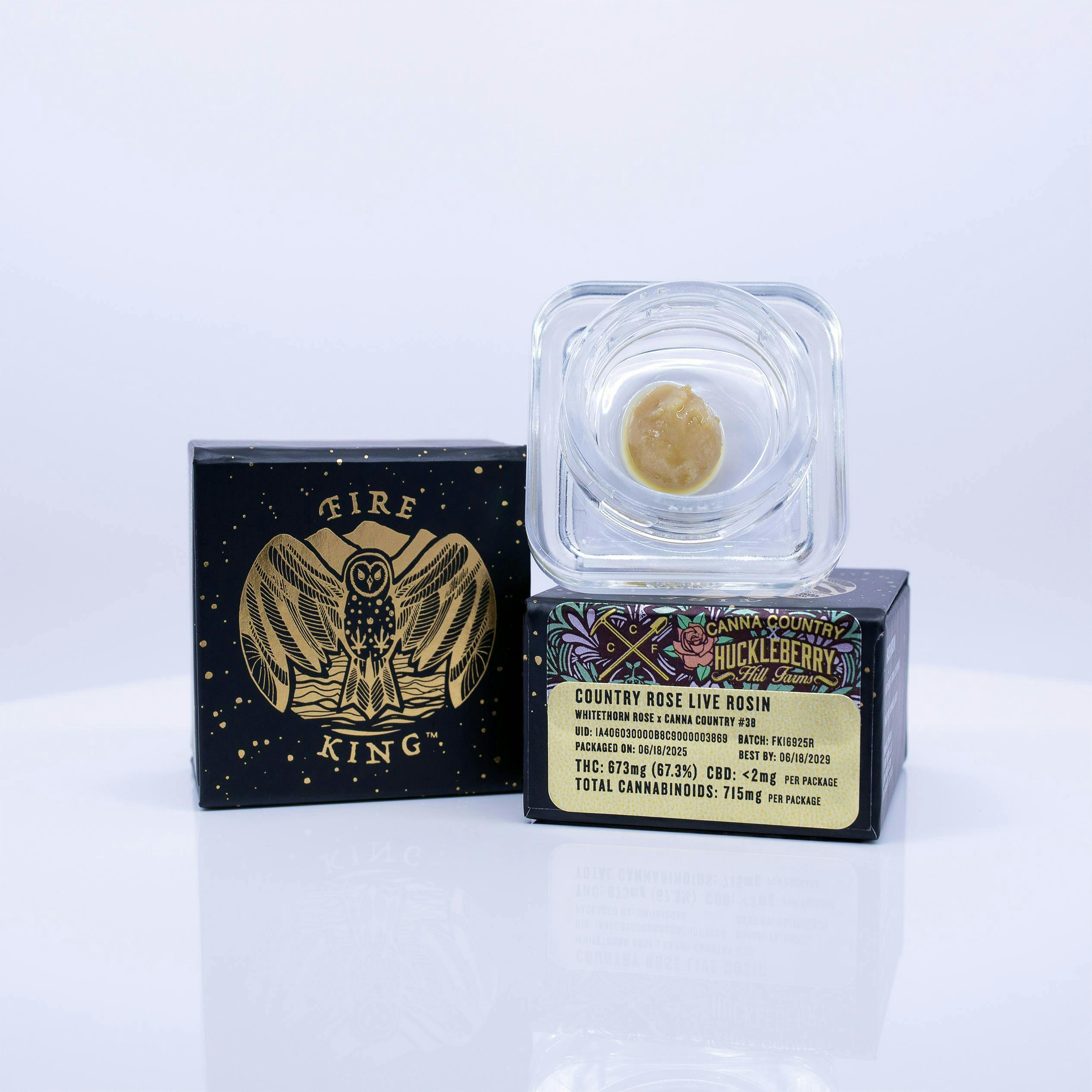 【KINGOFPRISM】ロズパ2019 Shiny 2Days Pack Fire King | Country Rose | Live Rosin | 1g - Fire King