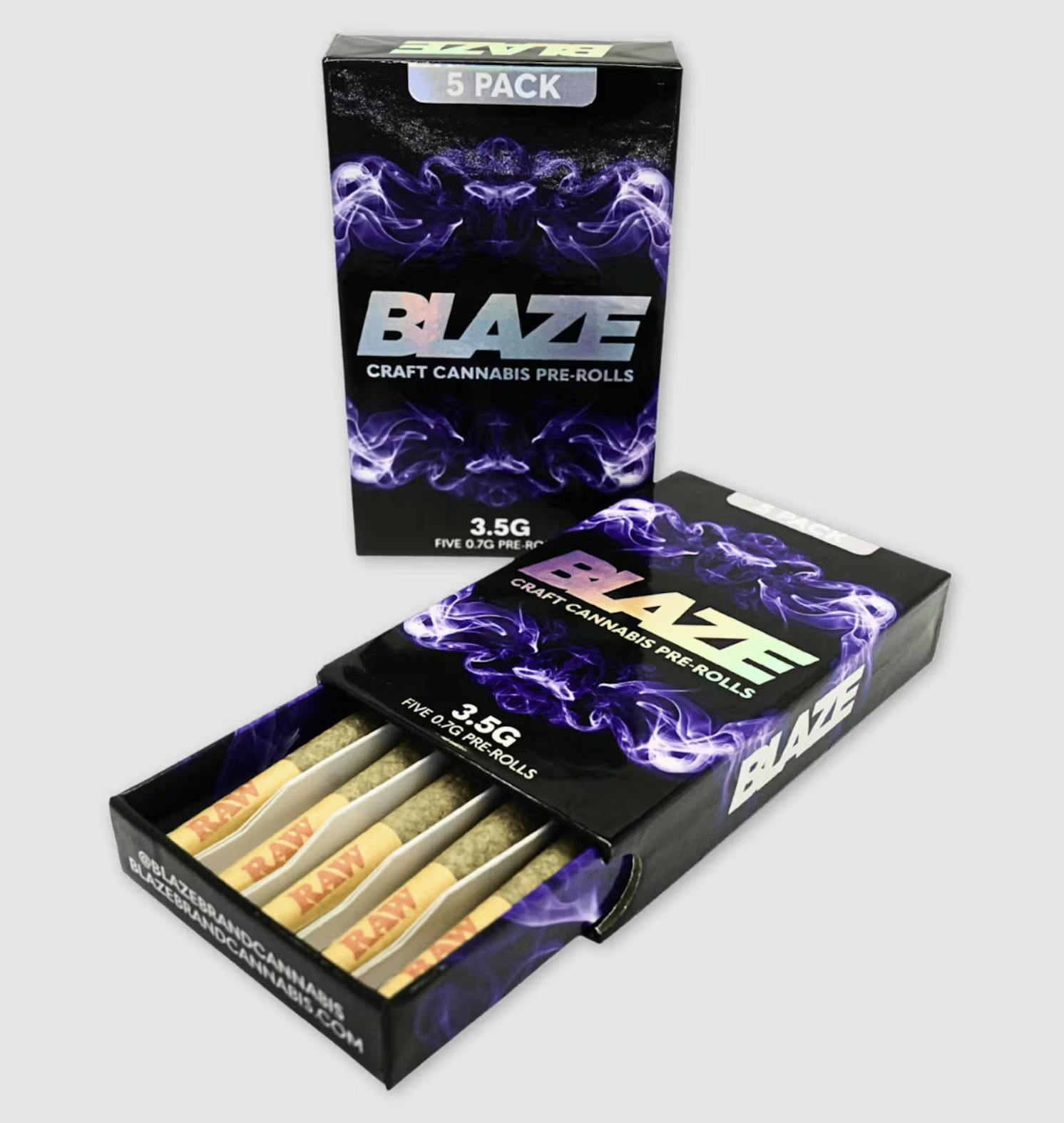 邦楽 DREAM CHASER/BLAZE Blaze Craft | Afghan Dream | Joints | 0.7g each | 5pk - Blaze