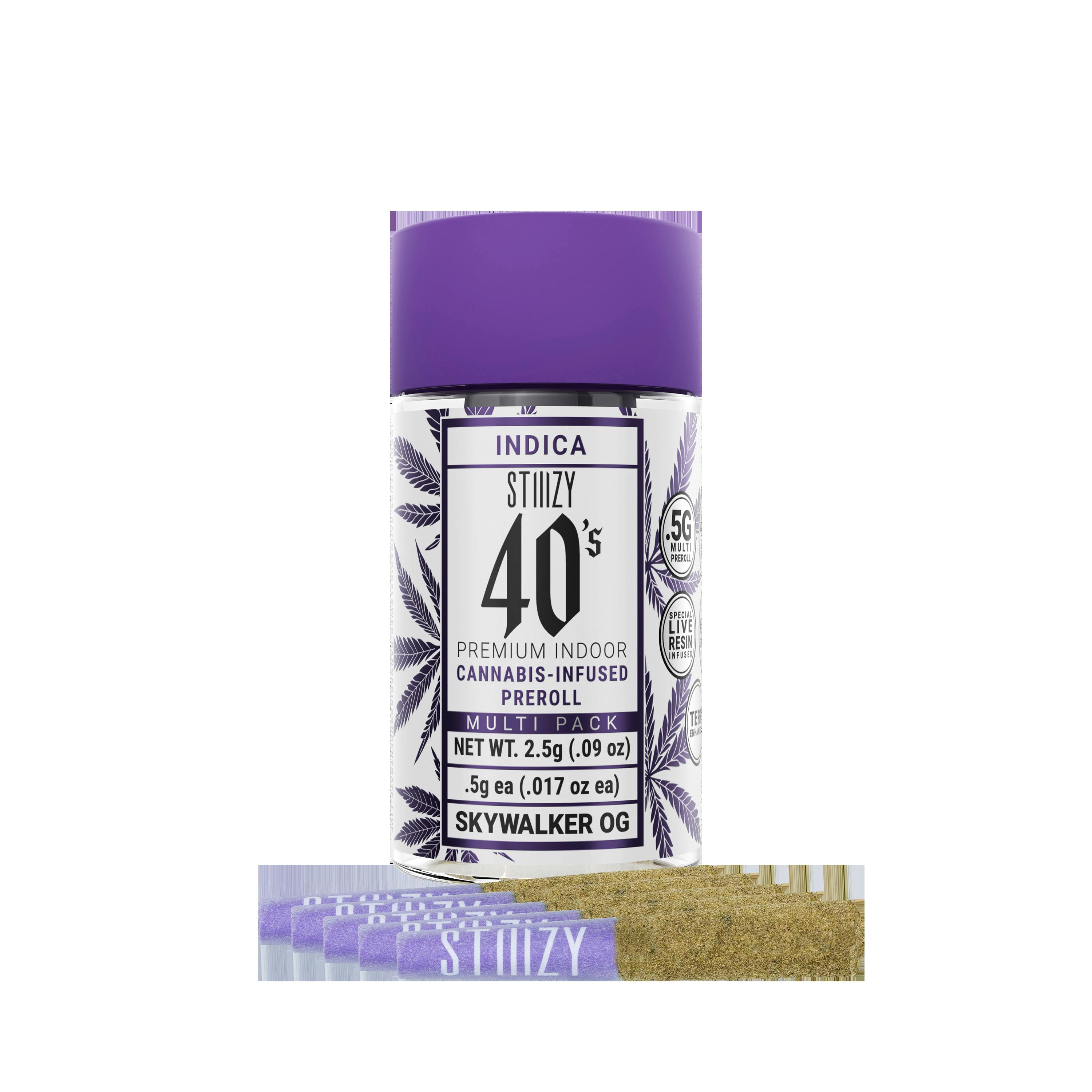 Skywalker OG 5pk Infused Pre-Rolls cannabis product