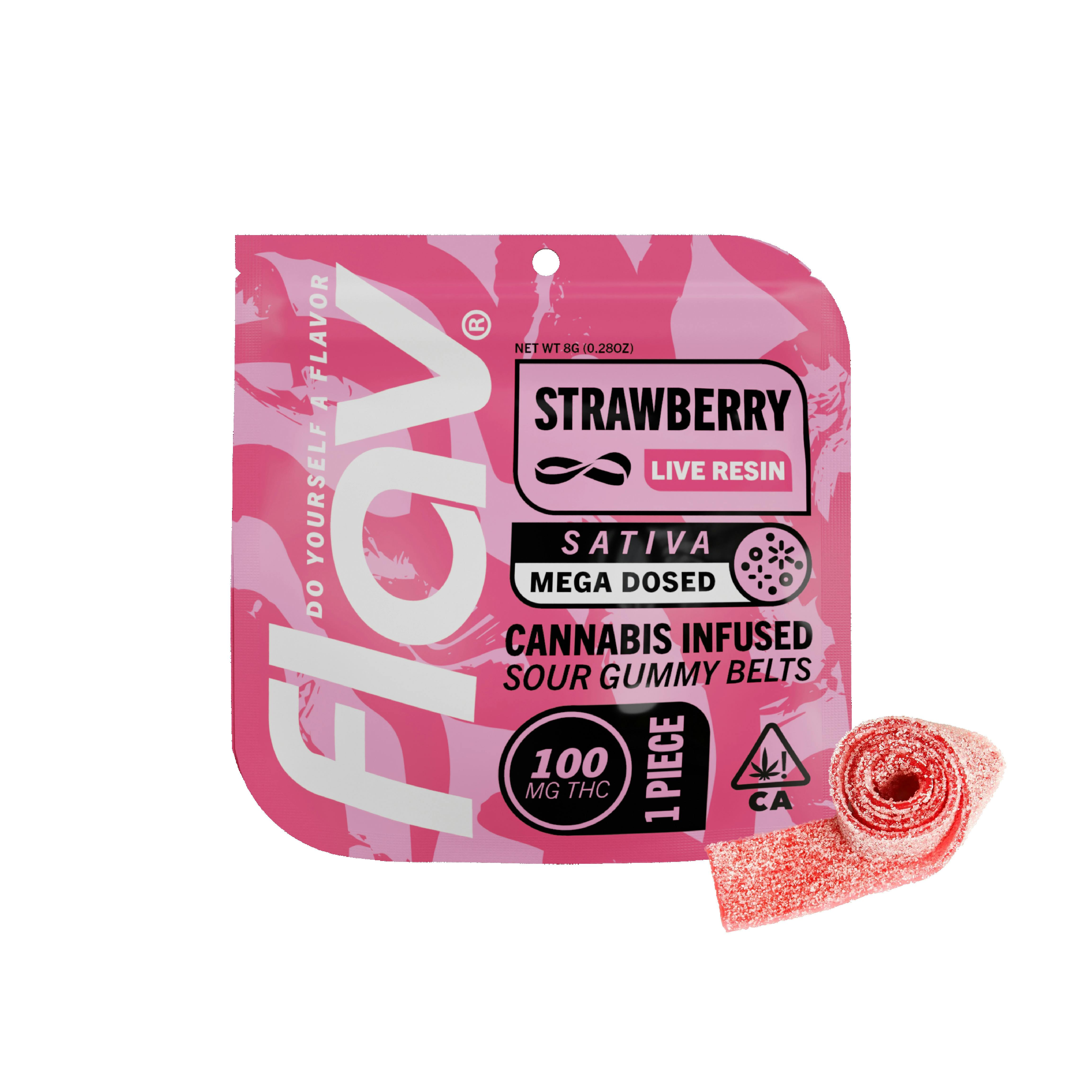 Flav - Sour — Blue Raspberry Mega Dosed Rings