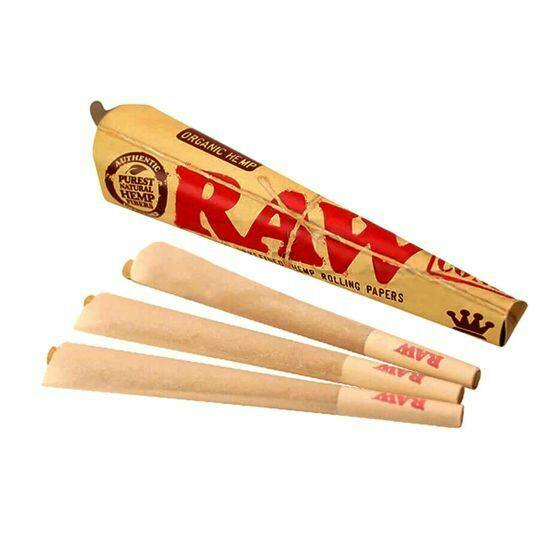 Raw King Size Cones 3 Pack at JAR Cannabis Co. Dispensary - Carrabassett (Sugarloaf)