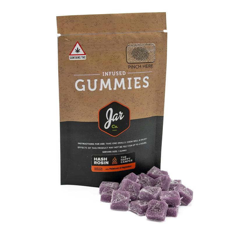 JAR Indica Hash Rosin Gummies 100mg 20pc