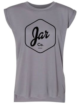 JAR Women's Muscle Tank Storm Gray