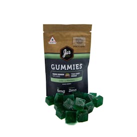 JAR Gummies Hash Rosin - Mixed Berry with Elderberry Hybrid 200mg 20 pk