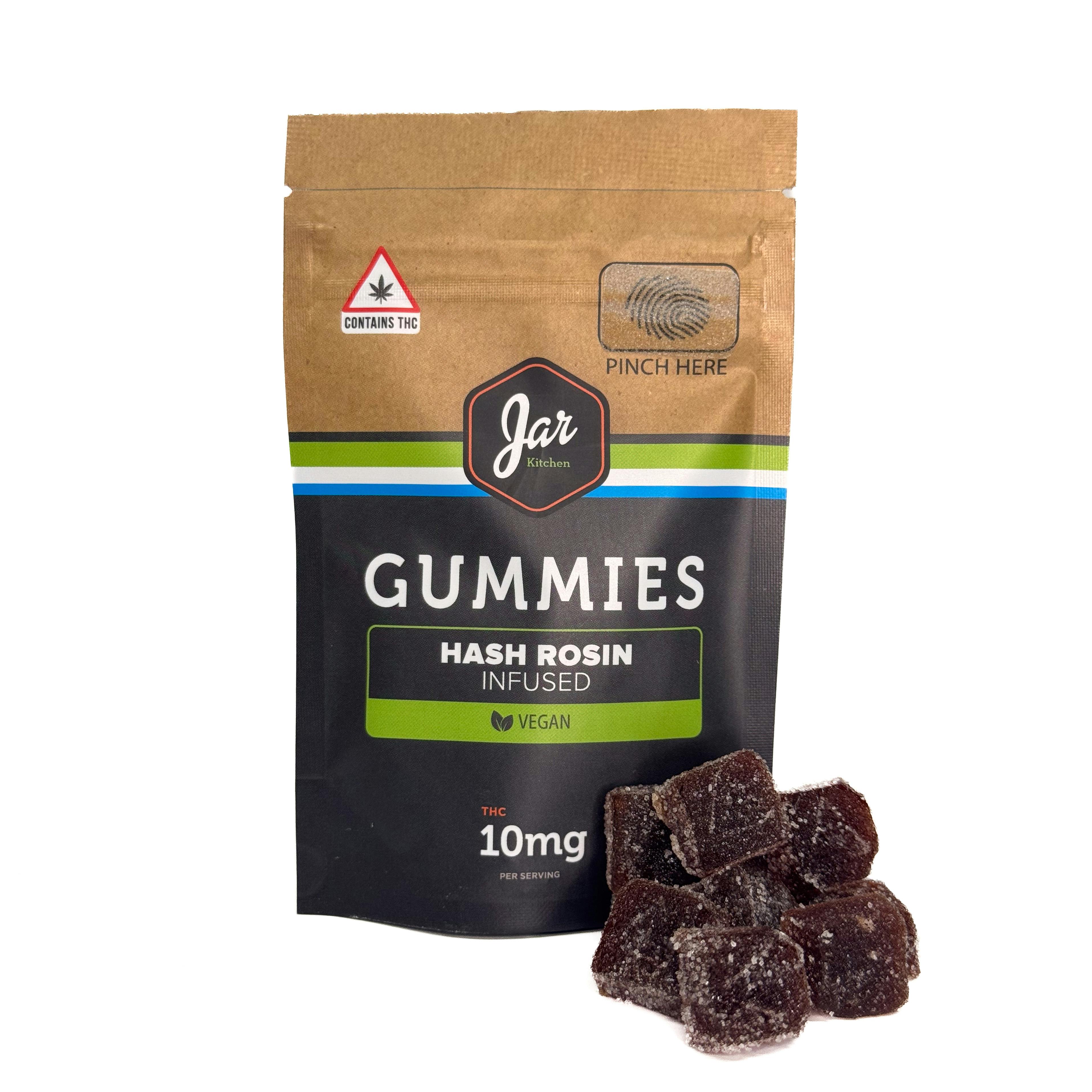 JAR Vegan HR Gummies - Strawberries and Cream 100mg 10 pk