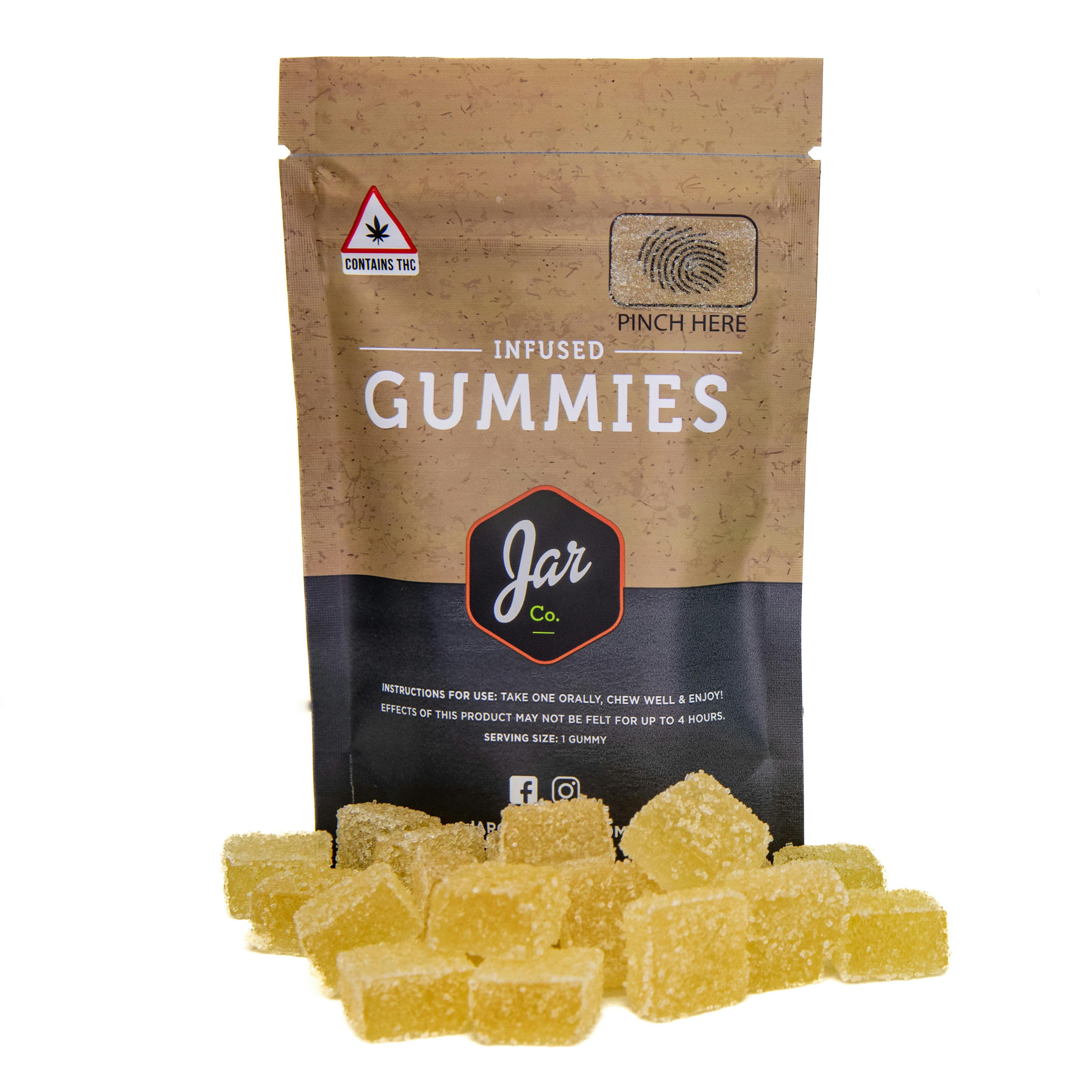 Green Apple Gummies - 200mg ( 10mg / piece ) - Distillate at JAR Cannabis Co. Dispensary - Carrabassett (Sugarloaf)