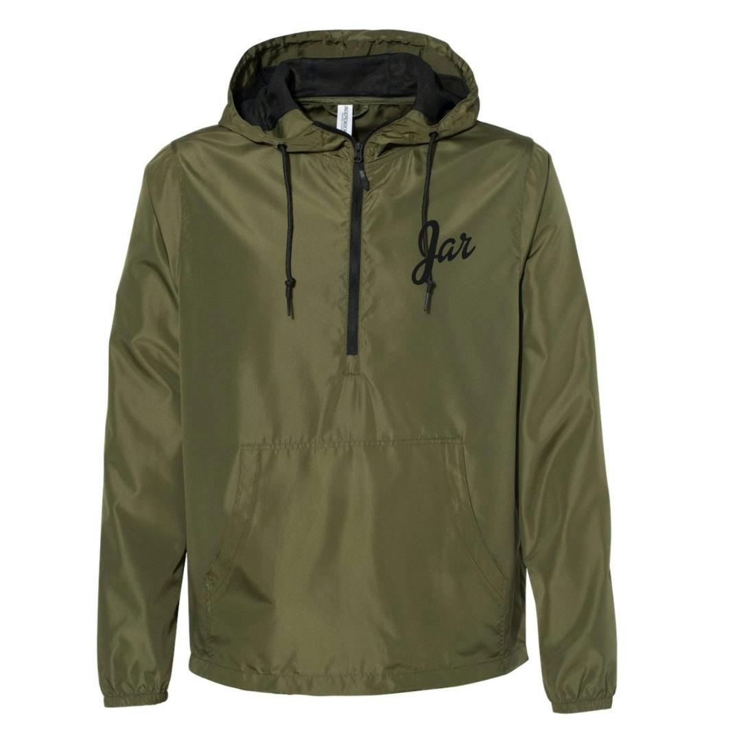 JAR Army Green Lightweight Windbreaker XL