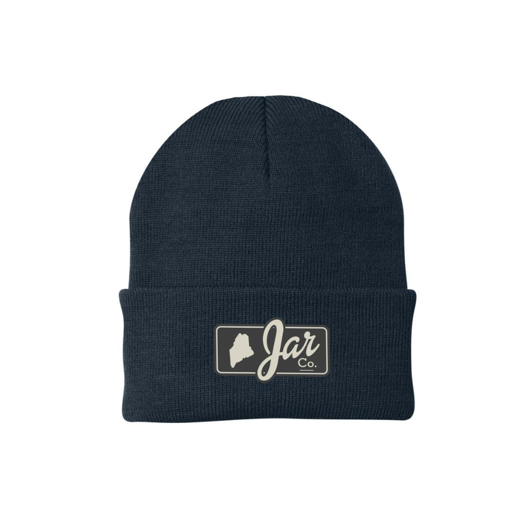 Navy Fleece Lined Beanie