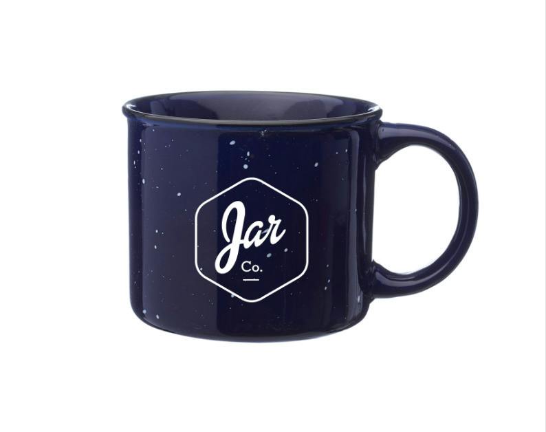 JAR - Ceramic Camp Mug - Blue