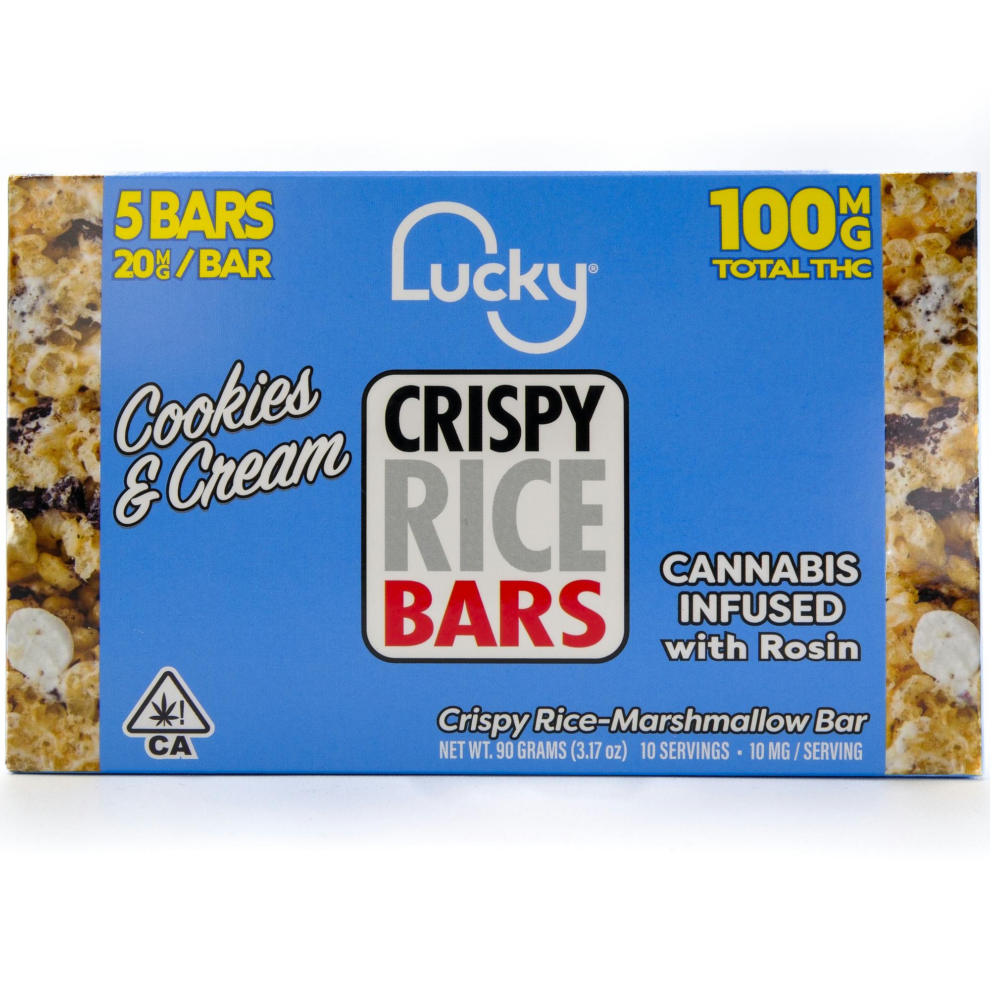 Lucky: Cookies & Cream Crispy Rice Bars With