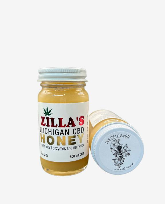 Wildflower 250mg CBD Honey by Zillas