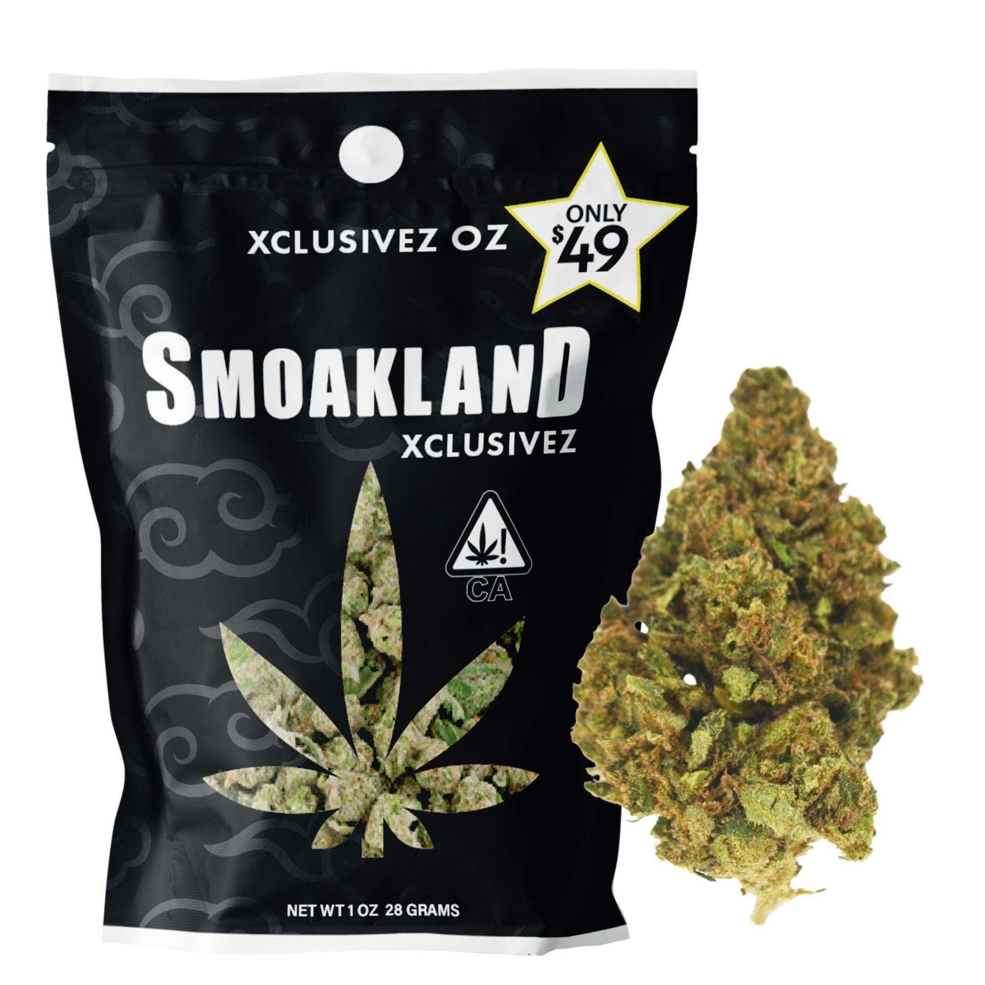 Smoakland Xclusivez | GMO | Big Buds | 28g