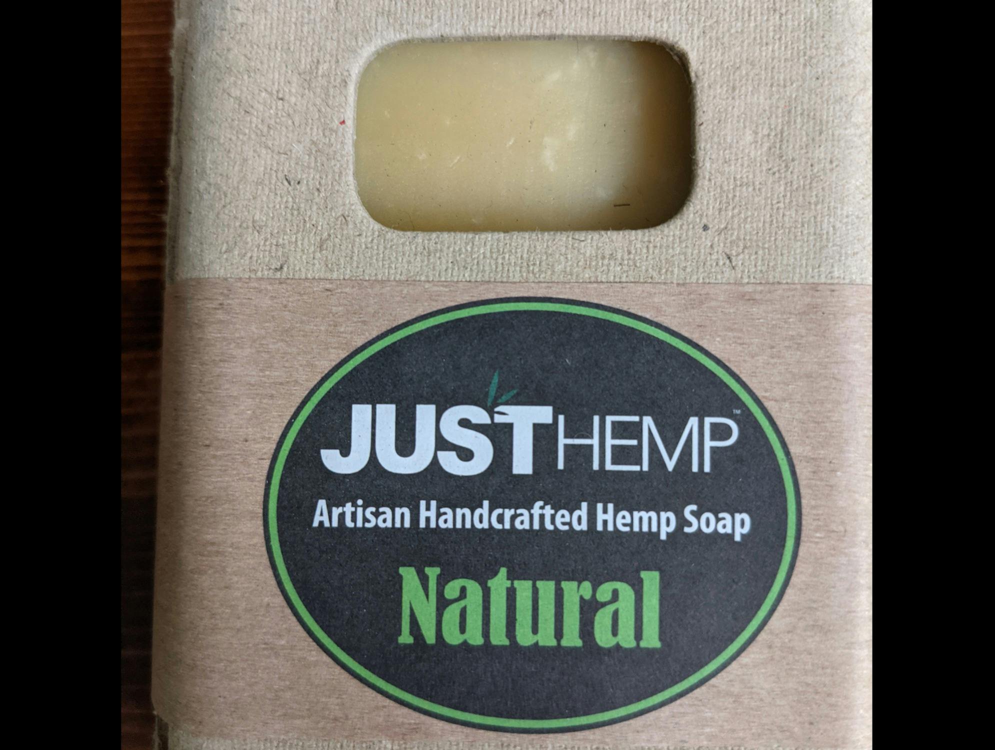 1 Unit | Natural Just Hemp Soap | 907 Distributors