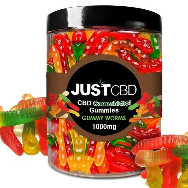 1000mg | Gummy Worms Just CBD | 907 Distributors