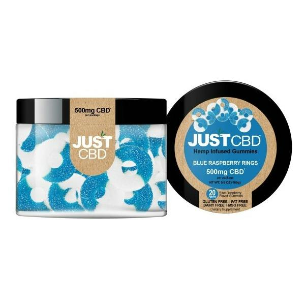 500mg | Blueberry Rings | CBD Gummies | 907 Distributors