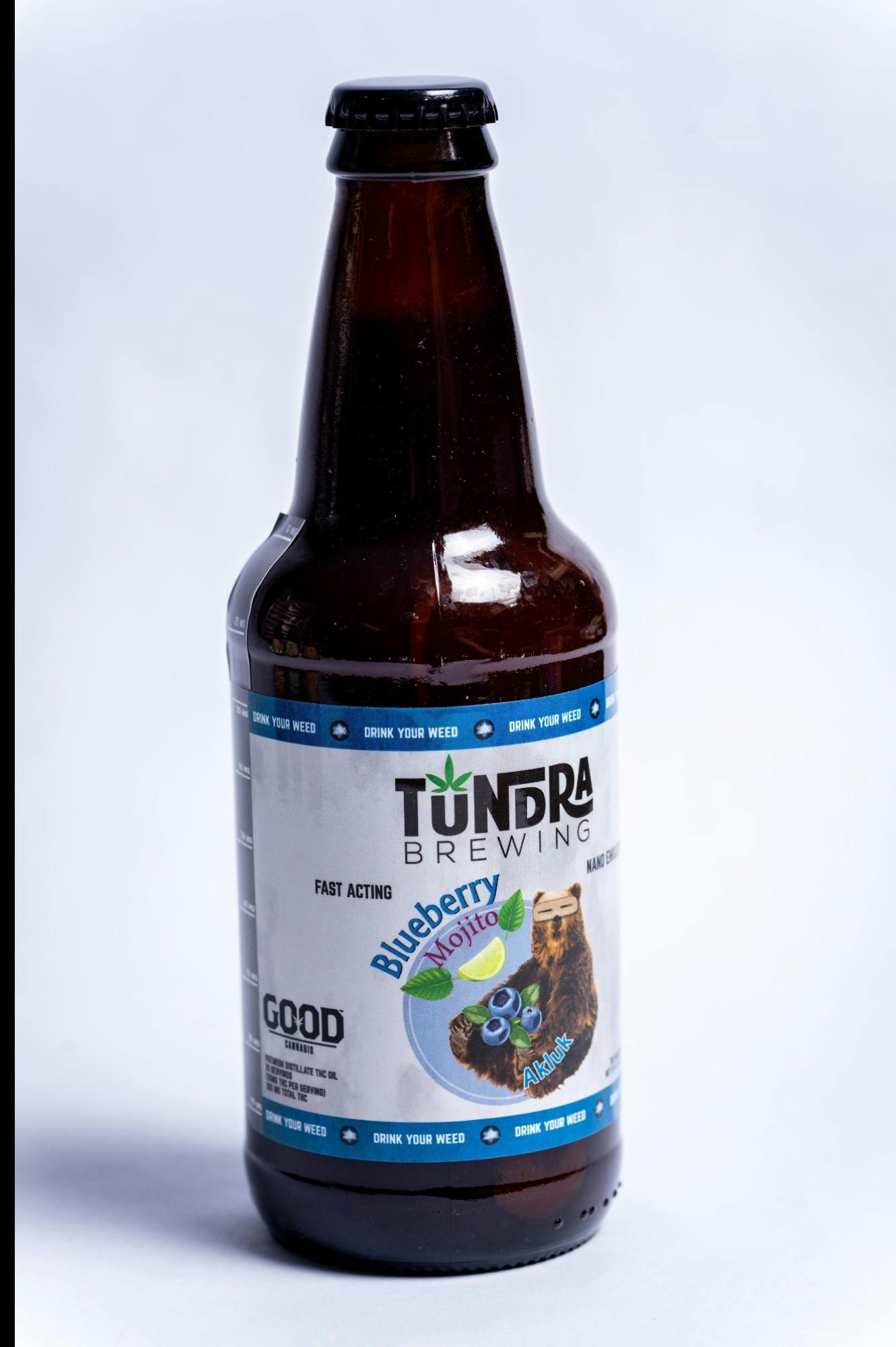 100mg | Blueberry Mojito | Tundra Brewing | GOOD Cannabis