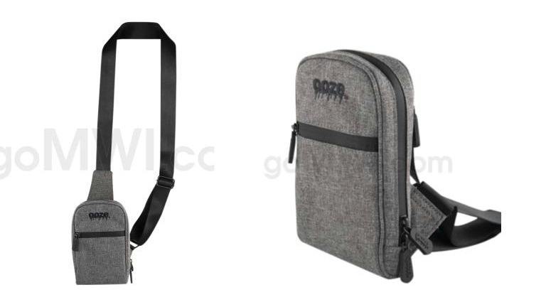* Ooze Smell Proof | Crossbody Bag Grey | 907 Distributors