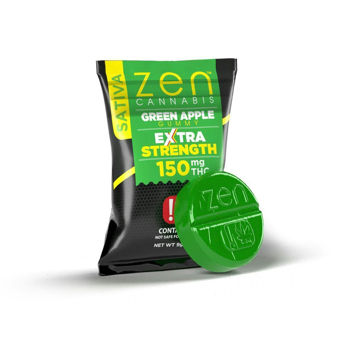 ZEN - Sativa Extra Strength Green Apple 150mg by Zen