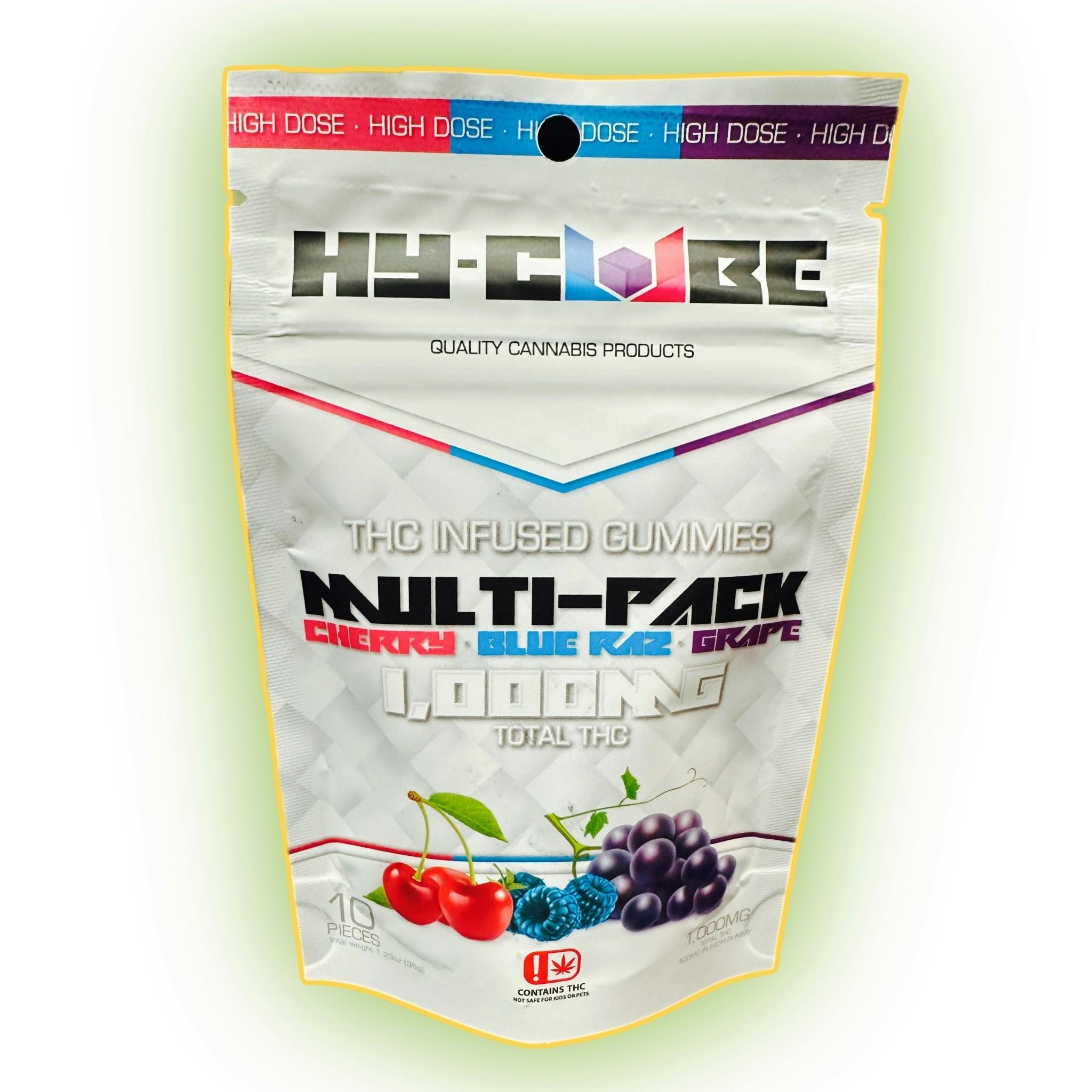 Hy-cube Gummy - 1000mg - Multi Pack by Hy Cube