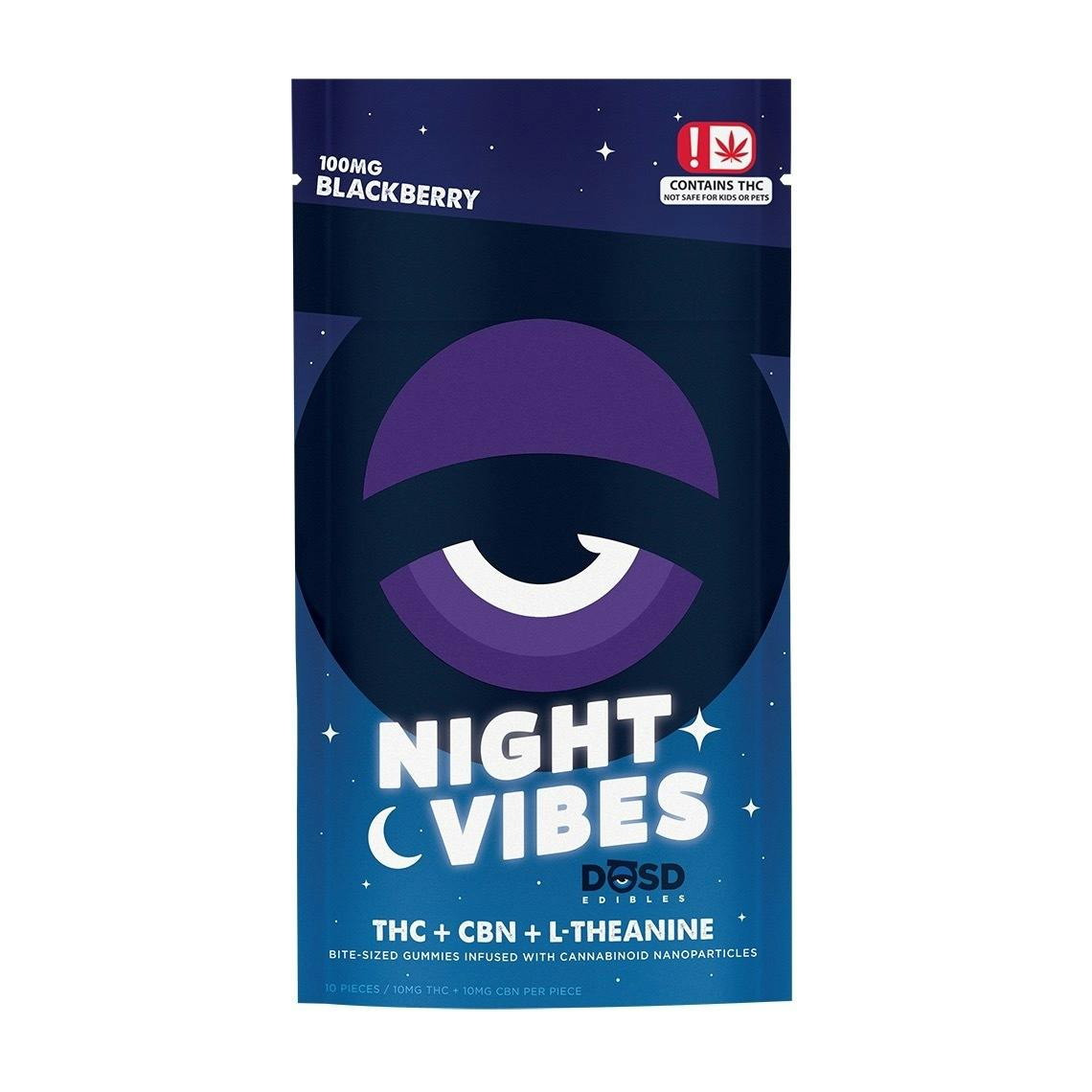 DOSD - Blackberry - 100mg Night Vibes by DOSD