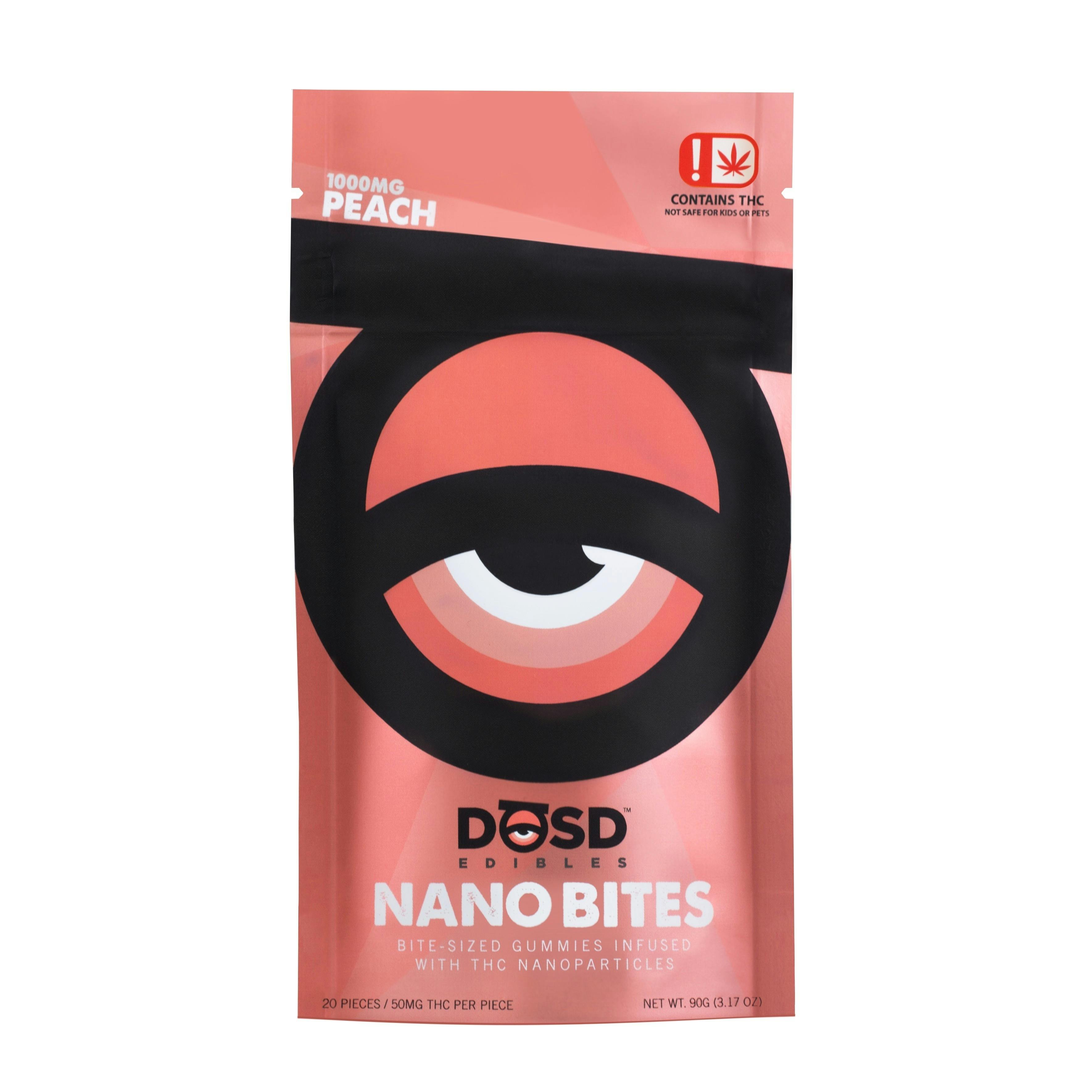 DOSD - Peach - Indica - 1000mg by DOSD